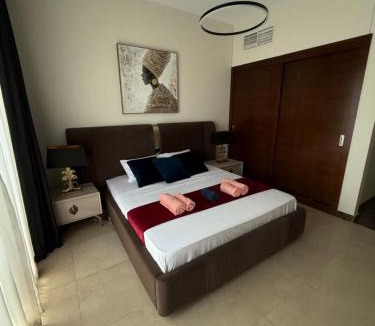 Jumeirah Beach Residence Apartment | Sparkle Towers by Swarovski - Dubai Marina - High Floor - Beach Resort Sunset view