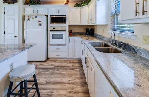 St. George Island House | Sparkling Gulf View From A Partially Covered Deck