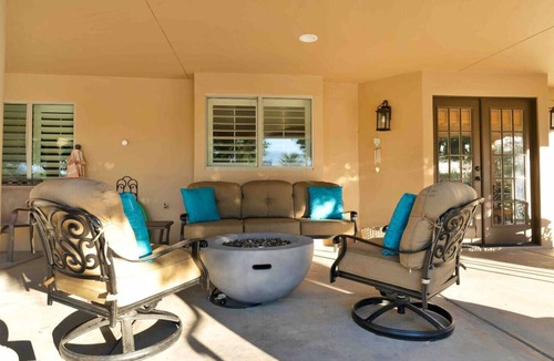 Thousand Palms Villa | Specials! Heated pool+spa|Game room|Sports courts