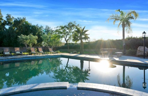 Thousand Palms Villa | Specials! Heated pool+spa|Game room|Sports courts