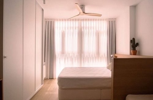 El Puig de Santa Maria Apartment | Spectacular renovated studio facing the sea