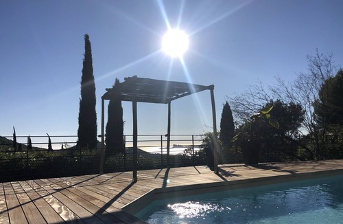 La Cadiere-d'Azur House | Spectaculaire vue mer sur un Site Classé