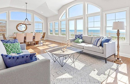 Holgate House | Spectacular brand new Oceanfront model home for rent, pets welcome
