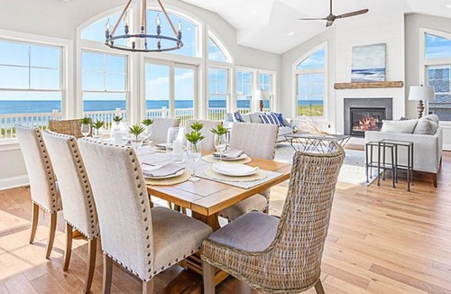 Holgate House | Spectacular brand new Oceanfront model home for rent, pets welcome