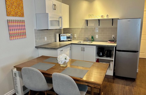 Sault Ste. Marie House | Spectacular city & water view 1 bedroom apt with huge deck