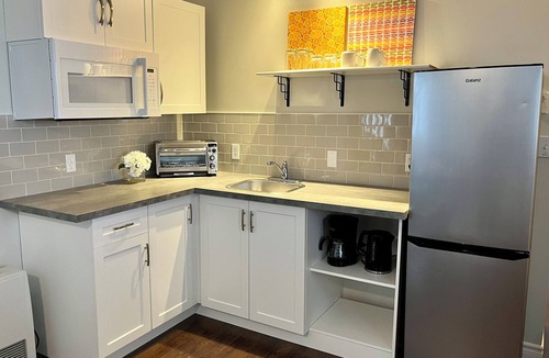 Sault Ste. Marie House | Spectacular city & water view 1 bedroom apt with huge deck