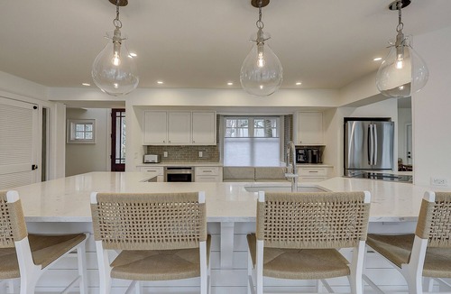Sea Pines House | Spectacular Home with Pool in Harbour Town! Brand new kitchen! Fall specials !