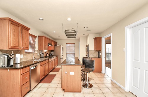 Manvel House | Spectacular Home with Private Pool, Theater&Grill!