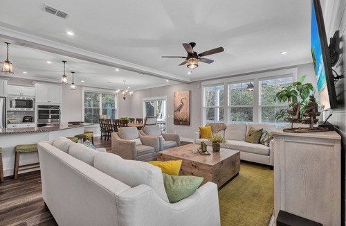 Palmetto Dunes House | Spinners End | 6 Talon Court @ Fish Haul Beach | Waterslide | Ocean View | Walk to Beach