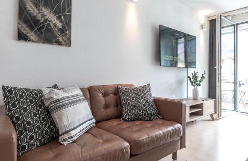 Engelberg Apartment | Spirit Apartments - Studio #3 - Balkon - Parkplatz