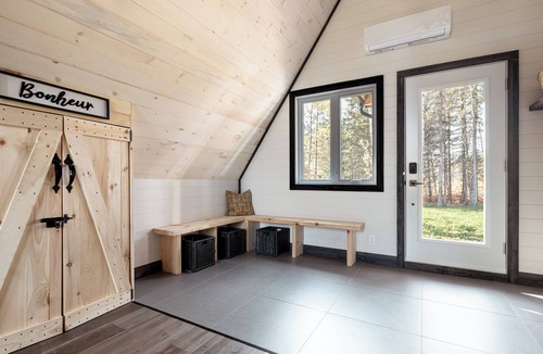 Trois-Rives Ski Chalet | Splendid Chalet A-FRAME * Breathtaking views and tranquility & SPA