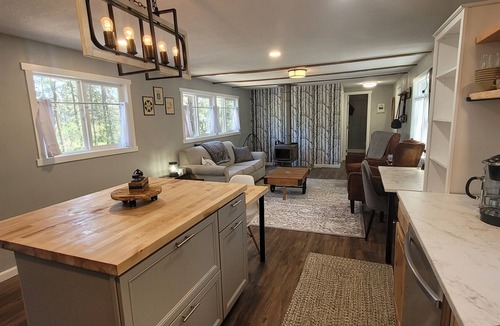 Thorpe Westwood House | Spokane Chalet quiet, secluded yet close to everything with a ski theme