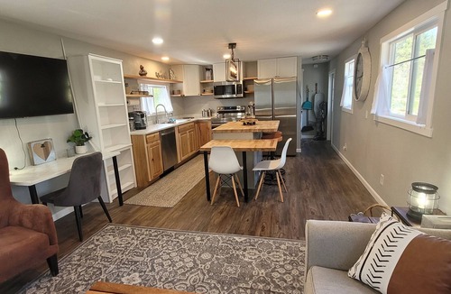 Thorpe Westwood House | Spokane Chalet quiet, secluded yet close to everything with a ski theme