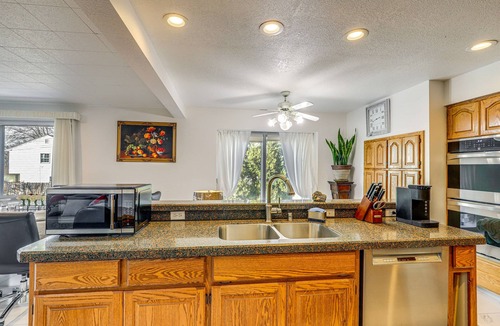 Spokane House | Spokane Home w/Deck + Yard, 2 Mi to Downtown!