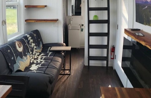 Star Valley Ranch Cabin | Spotted Moon Ranch - River Front - Tiny Home