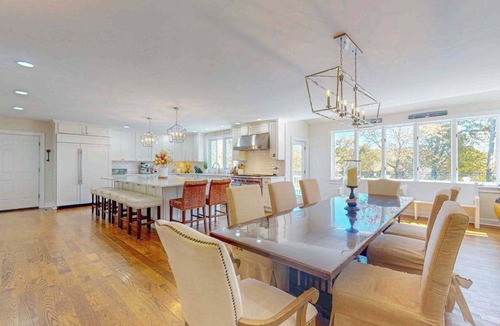 West Barnstable House | Sprawling dog-friendly lake estate with pool, patio, fire pit, games, & views