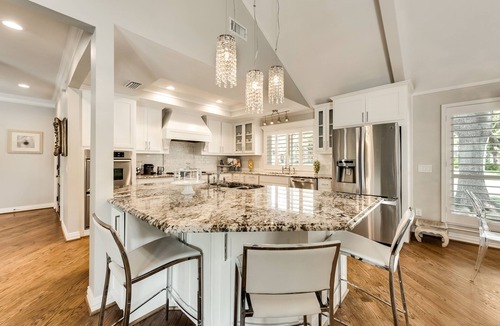 Plano House | Sprawling Resort Oasis with Heated Pool Set up for Groups