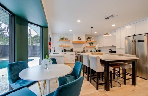 Spring Branch Central House | Spring Branch Paradise, 4-BD Backyard Pool Oasis