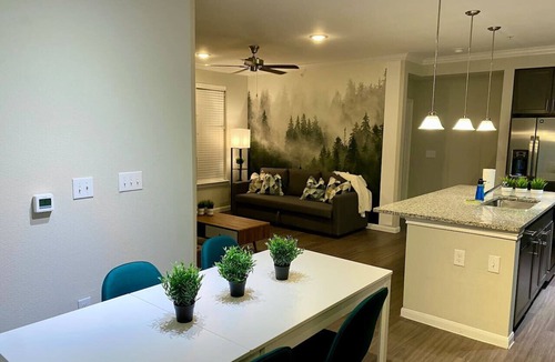 Spring Apartment | Spring Cheerful Modern 2 king Longterm