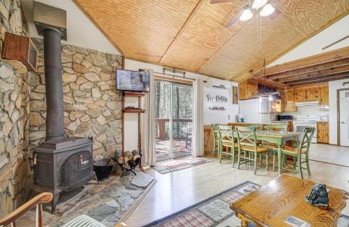 Whittier House | Spring Creekside Getaway at Whittier Cabin with Deck