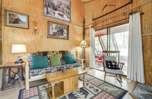 Whittier House | Spring Creekside Getaway at Whittier Cabin with Deck