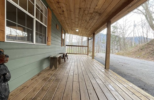 Wears Valley Cabin | Spring has Sprung! Cozy up by the fireplace in this Cabin in the Heart of Nature