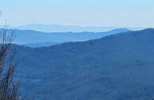 Beech Mountain Ski Chalet | Spring is here! Mountain chalet with theater, game room, fire pit, & views!