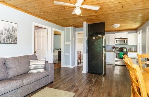 Rye Cottage | Spring Lake Chalets, Lakefront chalet (Bear), 2 bedroom, private beach!