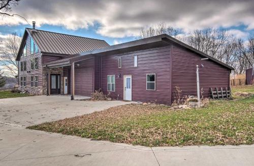 Booneville House | St Charles Hilltop Mansion with Mod Interior!