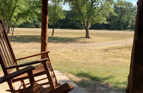 Havana Cabin | St. Eustace Family Lodge: Cabin adjoining National Forest
