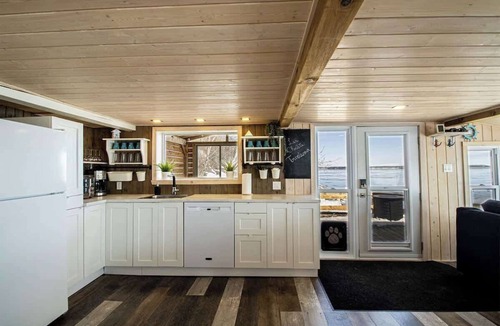 Grondines Cottage | St. Lawrence River Views: Hot Tub & Fire Pit