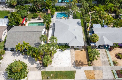 Belle Vista House | St. Pete Beach Pool Home - Quick Walk to Beach & Sunset! Min stay is 30 days