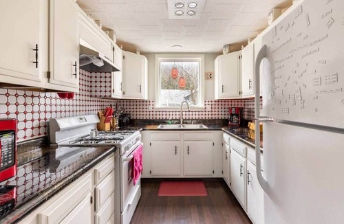 Montour Falls Apartment | Stained Glass by the Waterfall - Second Floor