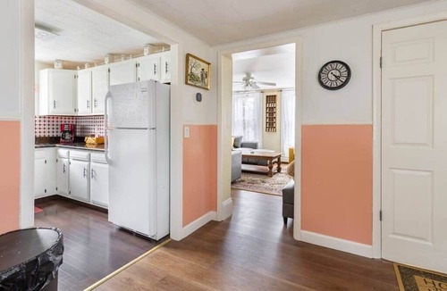 Montour Falls Apartment | Stained Glass by the Waterfall - Second Floor