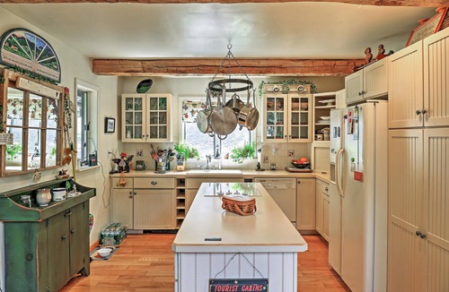 Stamford House | Stamford Lakefront Home w/Dock & Wraparound Deck!