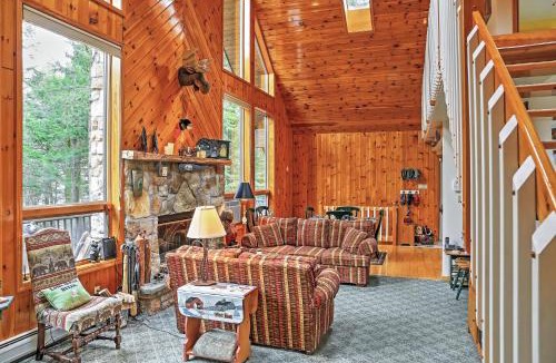 Stamford House | Stamford Lakefront Home with Dock and Wraparound Deck!