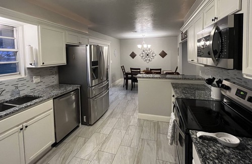 South Oklahoma City House | Stanley Rother Shrine Vacation Home. Spacious, with easy access to Main Highways