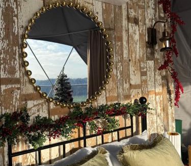 Cuddesdon House | Star Gazing Dome 3 with Log Burner & Heating