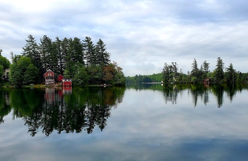 Star Lake House | Star Lake, NY: Peaceful Lakefront Setting with Expansive Grounds