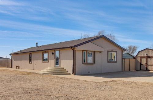 Adams House | Stargaze & Unwind: Quiet Turpin Gem w/Fenced Yard