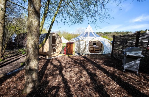 Aldborough RV Rental | Stargazer w/Sauna (Deer's Glade)