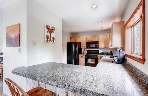 Quandary Village Cabin | Starlink 100+Mbps, HOT TUB, TempurPedic beds, DOGS, cozy cabin 15 min from Breck