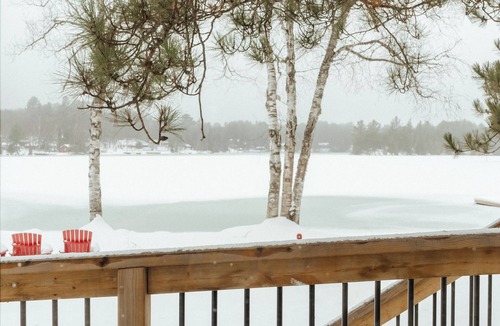 Scotia Cottage | Starlit Cabin at Algonquin Woods, Lake Front Cottage