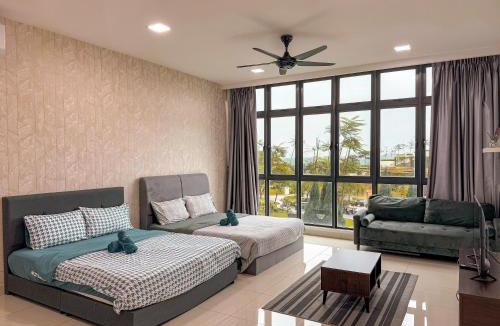 Masai Apartment | Starry x Studio with 2 QUEEN BED Free Netflix