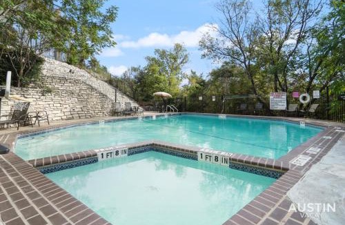 Northwest Hills Village House | Stay Longer in Austin King Suite and Poolside Fun!