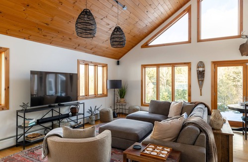 Jeffersonville House | Stellar Mountain House: Luxury - Hot Tub, Views, Near Stowe and Smugglers'
