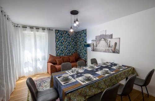 Aubervilliers Apartment | Stellina - Large Design Apt - 10min to Paris - by Cosynousvoici