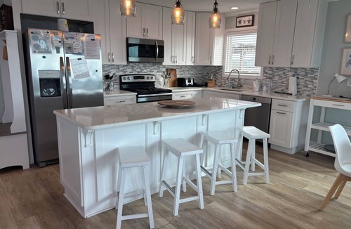 Southpointe House | STEP RIGHT ONTO THE SAND 180 degree VIEWSnUncrowded beach!