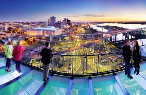 Downtown Memphis House | Steps 2 Nightlife Rooftop Deck View Private Garage