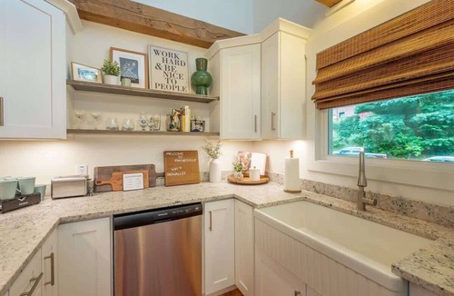 Waynesville House | Steps Away Cottage Hot Tub, Fire Pit, Downtown